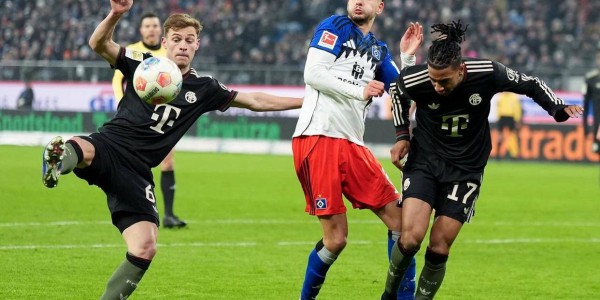 德甲爆冷！第14名汉堡主场逼平领头羊拜仁，拜仁连续两轮未尝胜绩