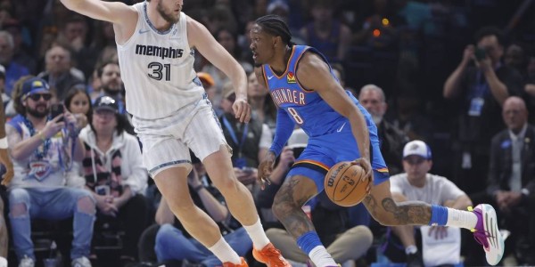 亚历山大31+10+8杰伦-威24+6 雷霆力克灰熊